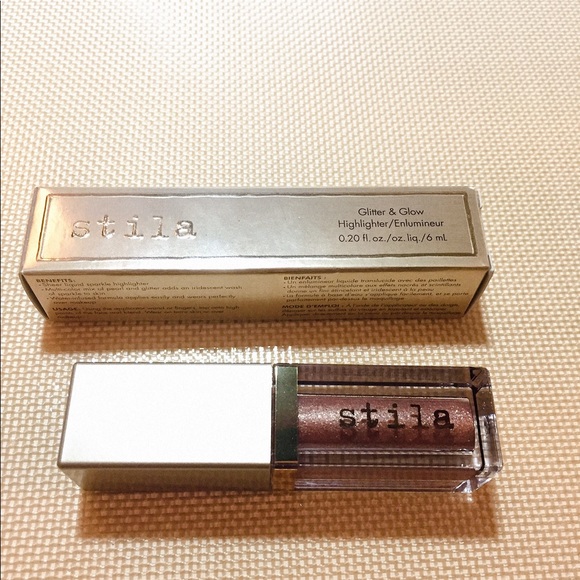 Stila Glitter & Glow highlighter/ Enlumineur 6 ml - Picture 2 of 8